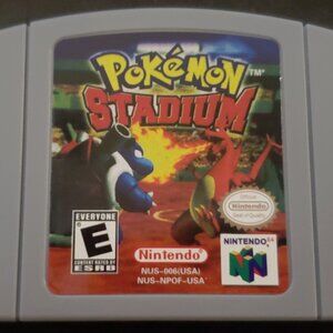 Pokemon Stadium 1 Video Game Nintendo 64 N64